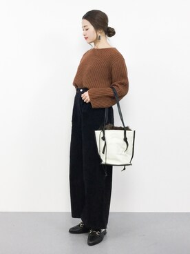 isaさん（レディース・155cm）の秋コーディネート