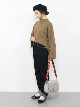 isaさん（レディース・155cm）の秋コーディネート