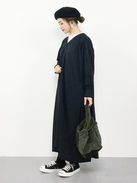 isaさん(レディース・155cm)の冬コーディネート