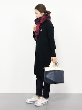 isaさん(レディース・155cm)の冬コーディネート