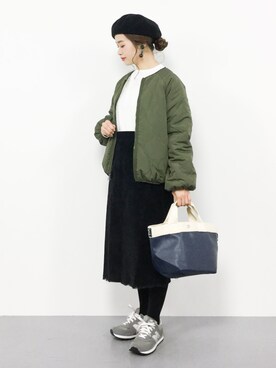 isaさん(レディース・155cm)の冬コーディネート