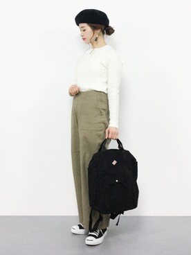 isaさん（レディース・155cm）の冬コーディネート