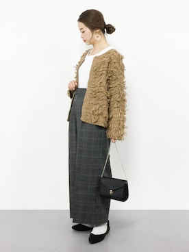 isaさん（レディース・155cm）の冬コーディネート