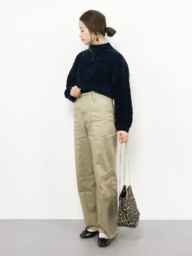 isaさん（レディース・155cm）の冬コーディネート