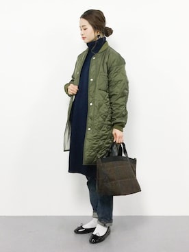 「NOMBRE IMPAIR（ノンブルアンペール）のアイテム（ワンピース/ドレス）」を使った、isaさん（レディース・155cm）の冬コーディネート