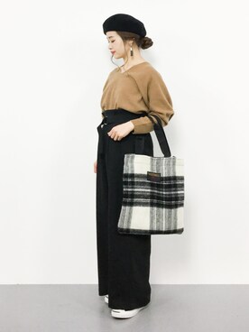 isaさん(レディース・155cm)の冬コーディネート