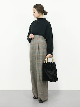 isaさん(レディース・155cm)の冬コーディネート