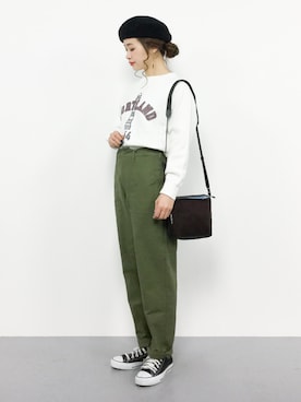 isaさん（レディース・155cm）の冬コーディネート