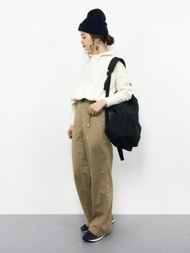 isaさん（レディース・155cm）の冬コーディネート