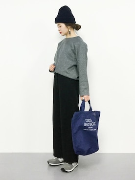 isaさん（レディース・155cm）の冬コーディネート