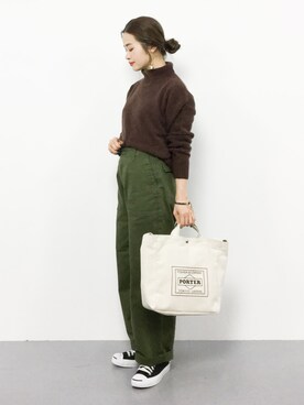 isaさん（レディース・155cm）の冬コーディネート