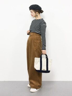 isaさん(レディース・155cm)の冬コーディネート