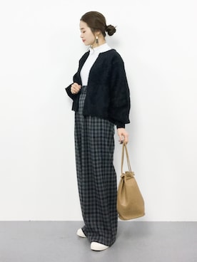 isaさん(レディース・155cm)の冬コーディネート