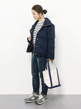 isaさん(レディース・155cm)の冬コーディネート