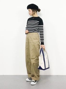 isaさん（レディース・155cm）の冬コーディネート