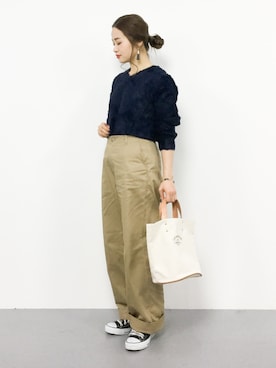 isaさん（レディース・155cm）の冬コーディネート