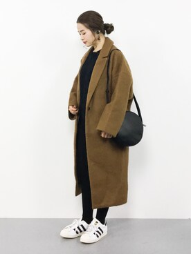 「Factor=（ファクターイコール）のアイテム（ワンピース/ドレス）」を使った、isaさん（レディース・155cm）の冬コーディネート