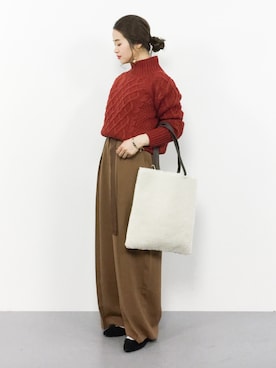 isaさん(レディース・155cm)の冬コーディネート