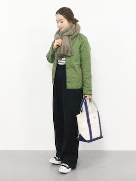 isaさん(レディース・155cm)の冬コーディネート