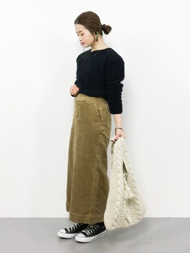 isaさん(レディース・155cm)の冬コーディネート