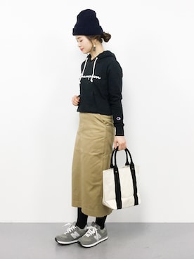 isaさん(レディース・155cm)の冬コーディネート