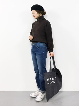 isaさん(レディース・155cm)の冬コーディネート