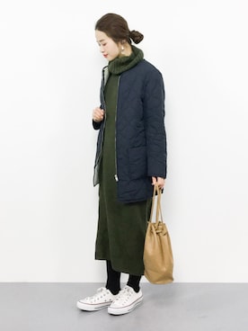 isaさん（レディース・155cm）の冬コーディネート