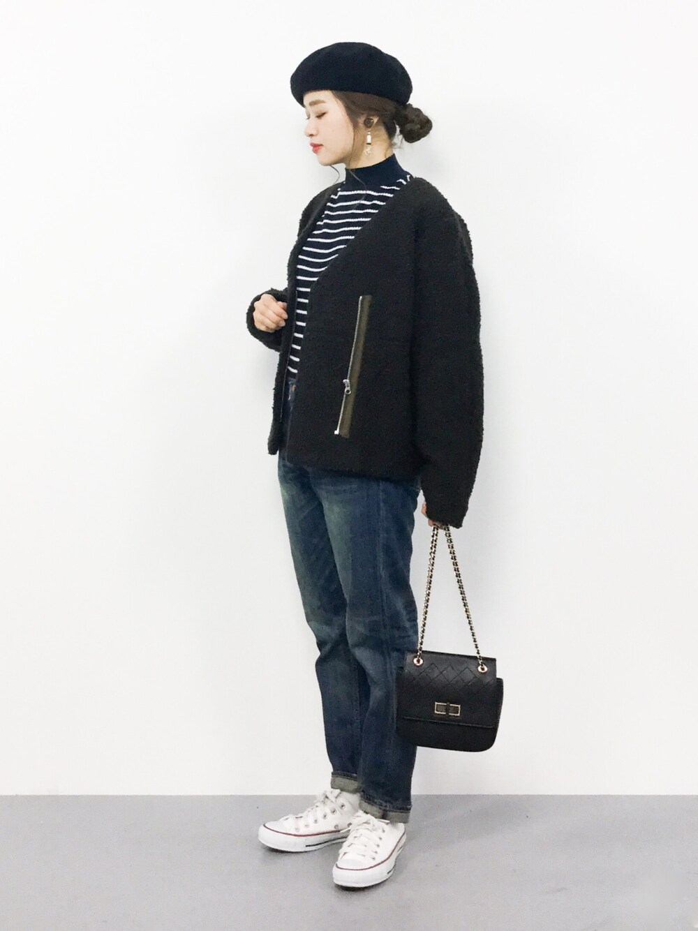 SLOBE IENA カーリー ボアブルゾン アウター ジャケット ボア　フリー SLOBE IENA カーリー ボアブルゾン アウター ジャケット ボア