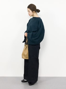 isaさん（レディース・155cm）の冬コーディネート