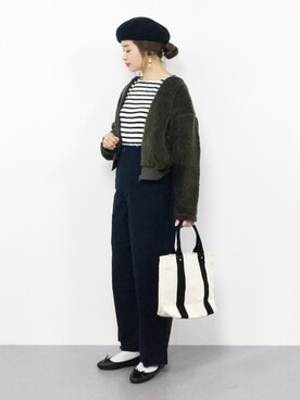 isaさん（レディース・155cm）の冬コーディネート