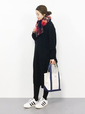 isaさん(レディース・155cm)の冬コーディネート