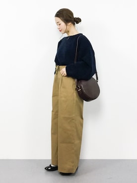 isaさん（レディース・155cm）の冬コーディネート