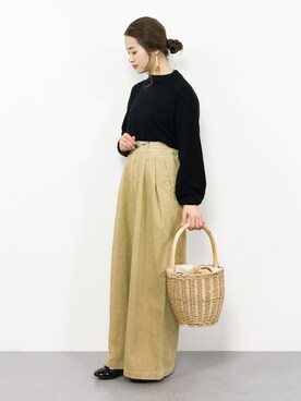 isaさん（レディース・155cm）の冬コーディネート