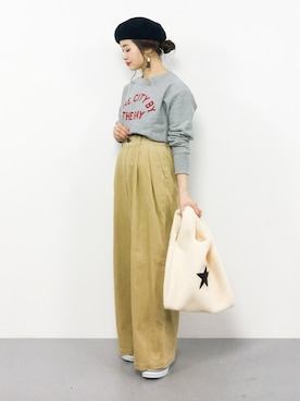 isaさん（レディース・155cm）の冬コーディネート