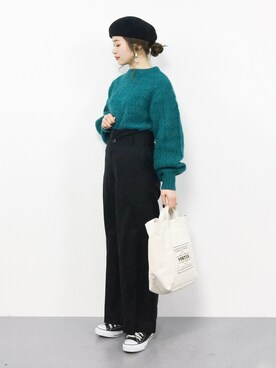 isaさん(レディース・155cm)の冬コーディネート