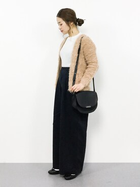 isaさん（レディース・155cm）の冬コーディネート