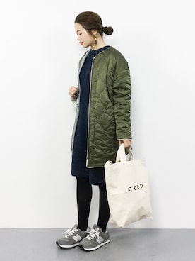 isaさん(レディース・155cm)の冬コーディネート