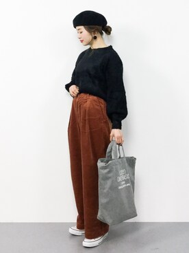 isaさん(レディース・155cm)の冬コーディネート