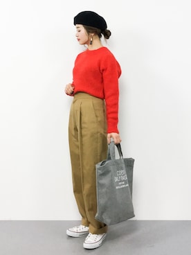 isaさん（レディース・155cm）の冬コーディネート