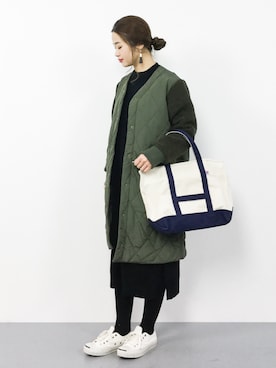 isaさん（レディース・155cm）の冬コーディネート