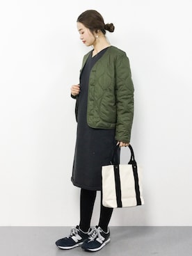 isaさん（レディース・155cm）の冬コーディネート