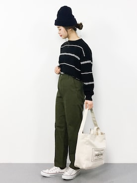 isaさん（レディース・155cm）の冬コーディネート