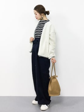 isaさん（レディース・155cm）の冬コーディネート