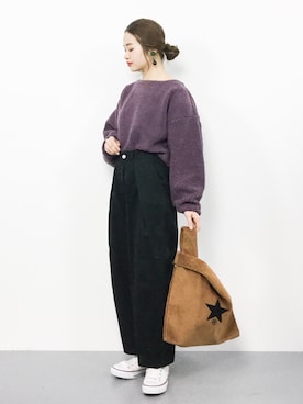 isaさん(レディース・155cm)の冬コーディネート