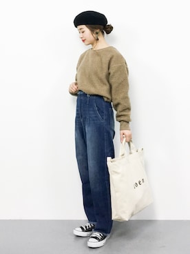 isaさん（レディース・155cm）の冬コーディネート