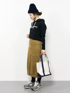 isaさん(レディース・155cm)の冬コーディネート