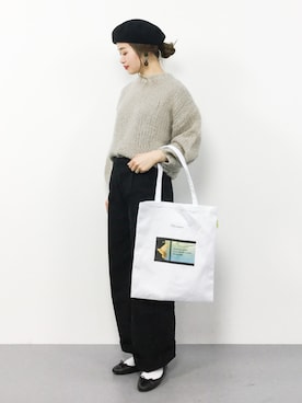 isaさん（レディース・155cm）の冬コーディネート