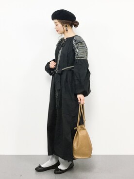 isaさん(レディース・155cm)の冬コーディネート