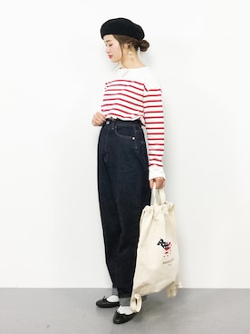 isaさん(レディース・155cm)の冬コーディネート