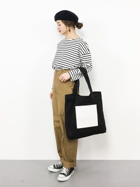 isaさん（レディース・155cm）の冬コーディネート